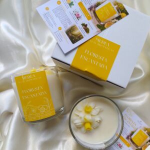 Vela Aromática Floresta Encantada en Pote de Vidrio 265 ml | Medea Velas