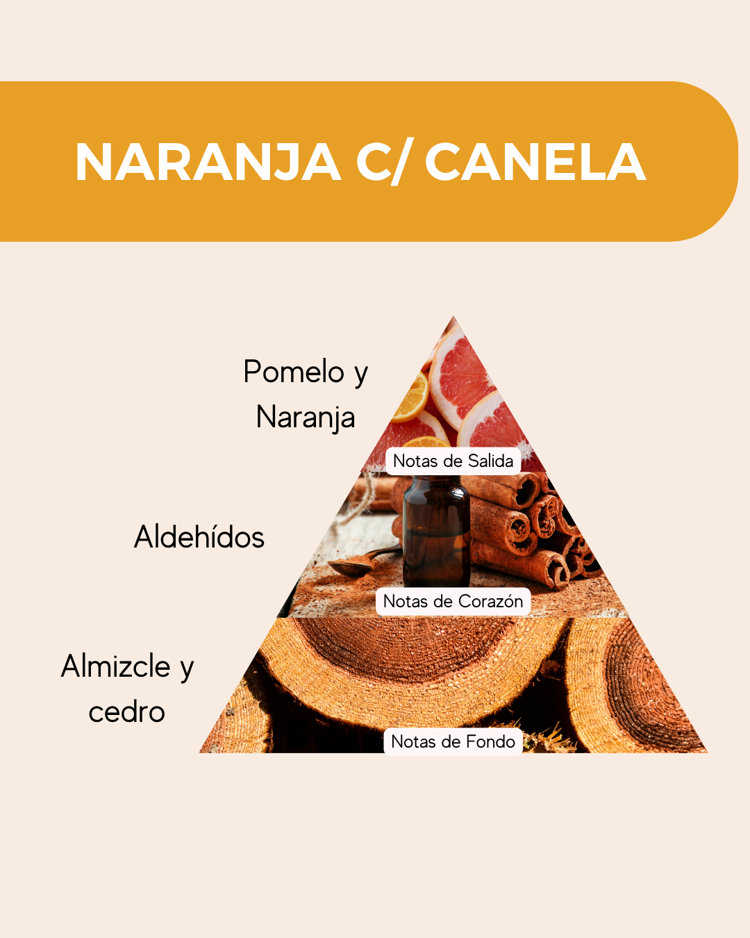 Esencia Aromática Premium Naranja c/ Canela - Imagen 3