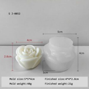 Molde de silicona Rosita